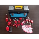 LOTO SET EQUIVALEN MASTERLOCK 1457E410KABAS