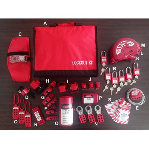 LOTO SET EQUIVALEN MASTERLOCK 1458VE410PRE