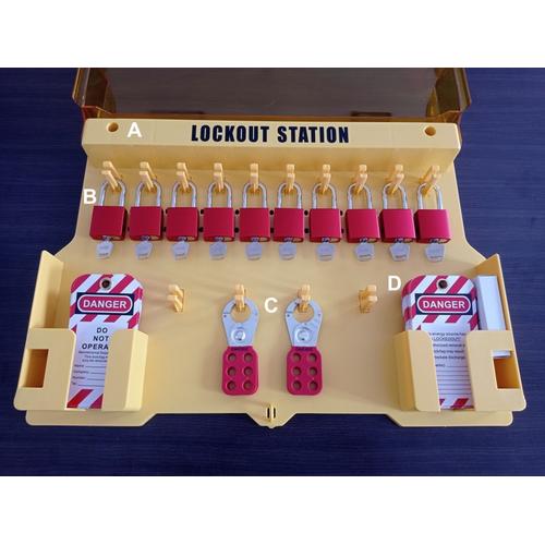 LOTO SET EQUIVALEN MASTERLOCK 1483BP1106