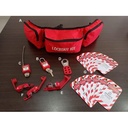 LOTOTO Leckout Tagout Tryout! LOTO SET EQUIVALEN MASTERLOCK SEC-110