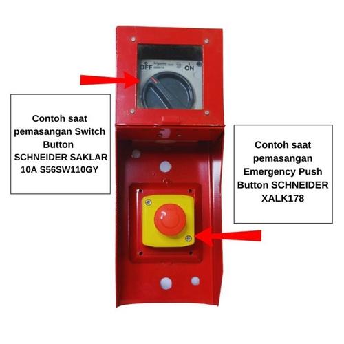 Loto Box/Box Safety Device Heavy Duty Vertical (Box Only)