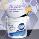 Kimtech Prep 6411 For WetTask*, 90 sheets per roll, free bucket
