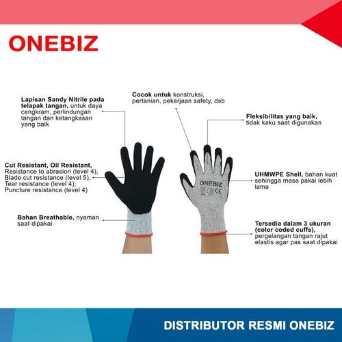 Cuts Resistant Gloves L P008-1 Anti Cut Resistant Glove Level 5 Anti Say