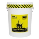 Penyerap Cairan Kimia 7 Gallon Chemical Spill Kit Spill Sorb 25 Liter Spill Kit Chemical