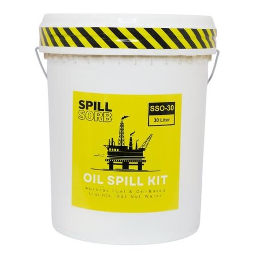 Spill Kit Penyerap Cairan Minyak 30 Liter 8 Gallon Oil Spill Kit Spill Sorb 30 L