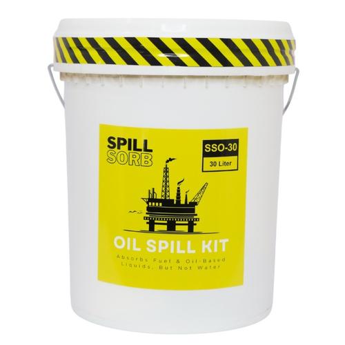 Penyerap Cairan Minyak 8 Gallon Oil Spill Kit Spill Sorb 30 Liter Spill Kit Oil