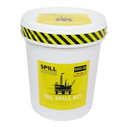Spill Kit Penyerap Cairan Minyak 20 Liter 5 Gallon Oil Spill Kit Spill Sorb 20 L