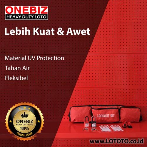ONEBIZ Safety Lockout Waist Bag OB 14-BDZ06 Side Bags 160mm×120mm×100mm Middle Bag 230mm×120mm×100mm