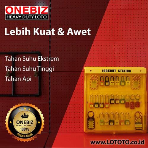 ONEBIZ Lockout Station OB 14-BDB201 650mm×590mm×95mm Without Components