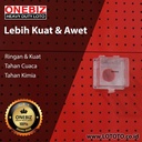 ONEBIZ Emergency Stop Lockout OB 14-BDD60-4 Base Inner Size 70x70mm Inner H 61.5mm Base Size 90x90mm Outer H 64mm