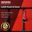 ONEBIZ Universal Valve Lockout OB 14-BDF33X Studdle Height 120mm Cable 3.2mm D*2.4mL Suitable For Handle Witdth ≤2.3cm Handle Thickness ≤1.4cm