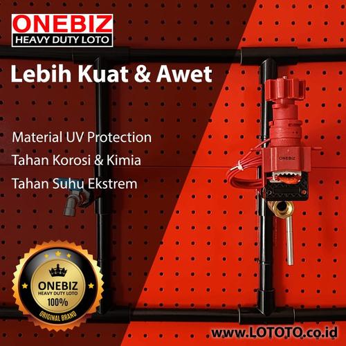 ONEBIZ Universal Valve Lockout OB 14-BDF31X Swing Length 120mm Studdle Height 150mm Suitable For Handle Witdth ≤2.3cm Handle Thickness ≤1.4cm
