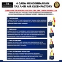 KLEENFACTORY Oil Spill Kit 30 Liter With Bag Oil Spill Kit Tas 30 Liter