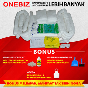 Oil Spill Kit 240 Liter Penyerap Tumpahan Minyak 63 Gall Refill