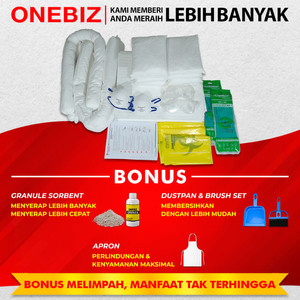 Oil Spill Kit 120 Liter Penyerap Tumpahan Minyak 32 Gall Refill