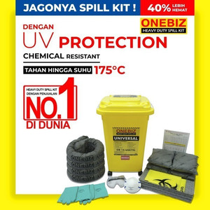 Penyerap Tumpahan Universal 20 Galon Maintenance Spill Kit 75 Liter