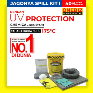 Maintenance Spill Kit 20 Liter Penyerap Cairan Universal 5 Gallon