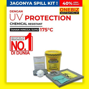 Penyerap Tumpahan Universal 3 Galon Maintenance Spill Kit 10 Liter