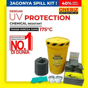 Penyerap Tumpahan Universal 40 Galon Maintenance Spill Kit 150 Liter