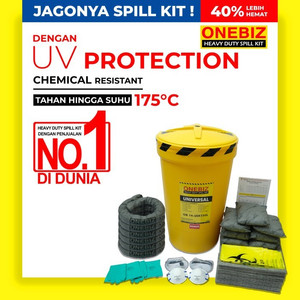 Penyerap Cairan Universal 40 Gallon Maintenance Spill Kit 150 Liter