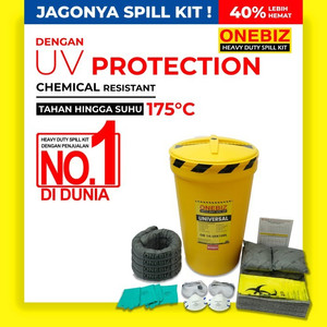 Penyerap Cairan Universal 27 Gallon Maintenance Spill Kit 100 Liter