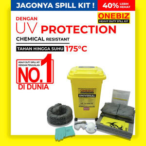 Maintenance Spill Kit 70 Liter Penyerap Cairan Universal 18 Gallon