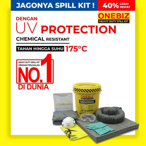 Penyerap Cairan Universal 11 Gallon Maintenance Spill Kit 40 Liter
