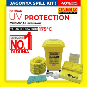 Penyerap Cairan Kimia 20 Gallon Chemical Spill Kit 75 Liter