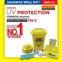 Spill Kit Industri Penyerap Cairan Kimia 45 Liter 12 Gallon