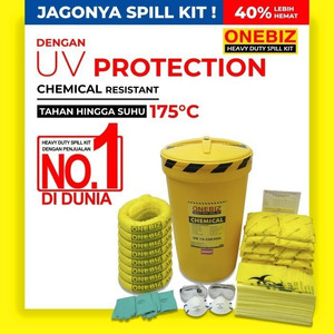 Penyerap Tumpahan Kimia 53 Galon Chemical Spill Kit 200 Liter