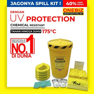 Spill Kit Industri Penyerap Cairan Kimia 100 Liter 27 Gallon