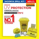 Chemical Spill Kit 70 Liter Penyerap Cairan Kimia 18 Gallon