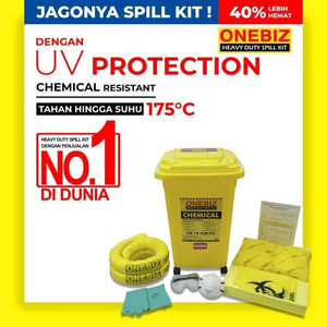 Penyerap Tumpahan Kimia 13 Galon Chemical Spill Kit 50 Liter
