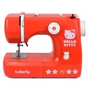 Mesin Jahit BUTTERFLY 1216R Hello Kitty Portable Multifungsi