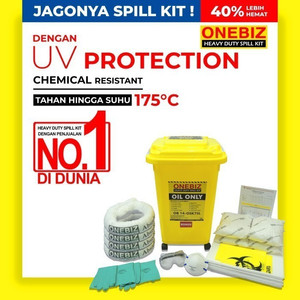 Penyerap Tumpahan Minyak Oli Bensin 20 Galon Oil Spill Kit 75 Liter