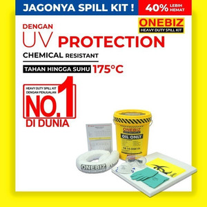 Penyerap Tumpahan Minyak Oli Bensin 4 Galon Oil Spill Kit 15 Liter