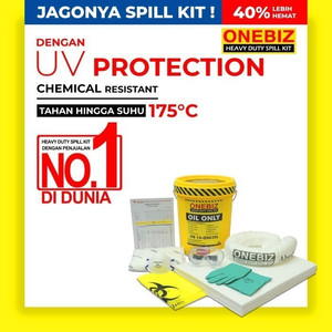 Penyerap Tumpahan Minyak Oli Bensin 9 Galon Oil Spill Kit 35 Liter