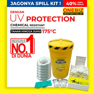 Oil Spill Kit 150 Liter Penyerap Cairan Minyak 40 Gallon