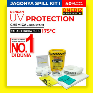 Oil Spill Kit 25 Liter Penyerap Cairan Minyak 7 Gallon