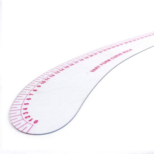 Penggaris Jahit Pola Kain Model Kurva - Vary Form Ruler No. 12-248