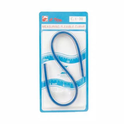 Quilters Flexible Curve Ruler CT-30 - Penggaris Jahit Pola Fleksibel