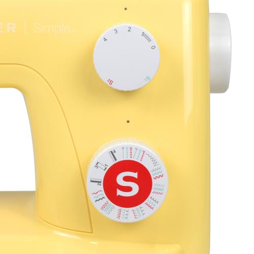 SINGER 3223 Simple (Yellow) Mesin Jahit Portable