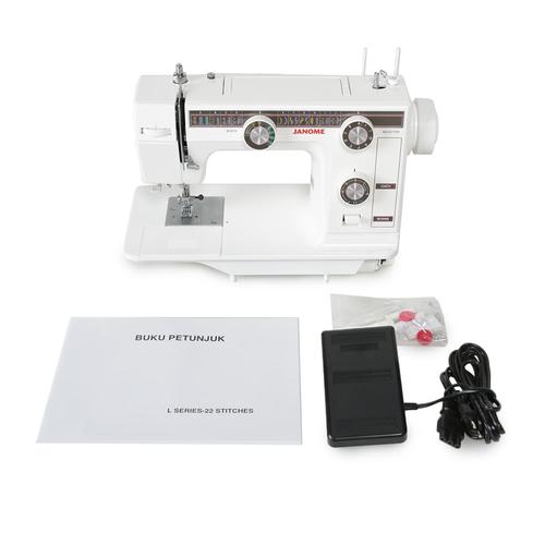 Mesin Jahit JANOME 381 Multifungsi (Semi Portable)