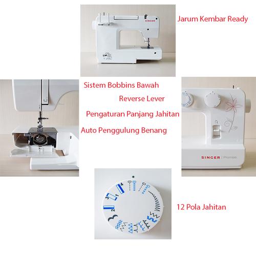 Mesin Jahit SINGER 1412 PROMISE (Portable)