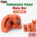 NESO Pengasah Asah Mata Bor 2-16mm Drill Bit Alat Asah Mata Bor Besi Kayu Beton Sharpener Titanium Original NT-67