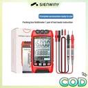 【Penawaran khusus】SZ01 Cerdas Digital Multimeter Genggam Multifungsi Presisi Tinggi Listrik Pemeliharaan Instrumen Temp Resistan