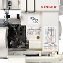 Mesin Obras SINGER 14SH754 (Portable)