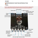 【produk promosi】ZK-AS21 2.1 Channel TPA3255 Bluetooth Digital Power Amplifier Module Board High and Low Tone Subwoofer 220WX2+350W - ZK-AS21