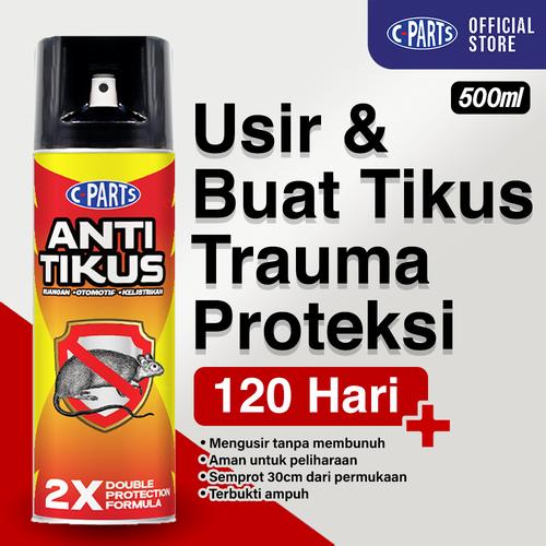 CPARTS Anti Tikus Spray, Pengusir Tikus Kap Mobil, Rumah, dll 500 ML - 1pcs