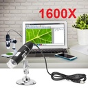 【Indonesia】1600X Mikroskop Digital 3in1 Tipe-C USB Portabel Mikroskop Elektronik Profesi Kesehatan Kecantikan Untuk Solder LED Magnifier kaca  pembesar kaca  pembesar